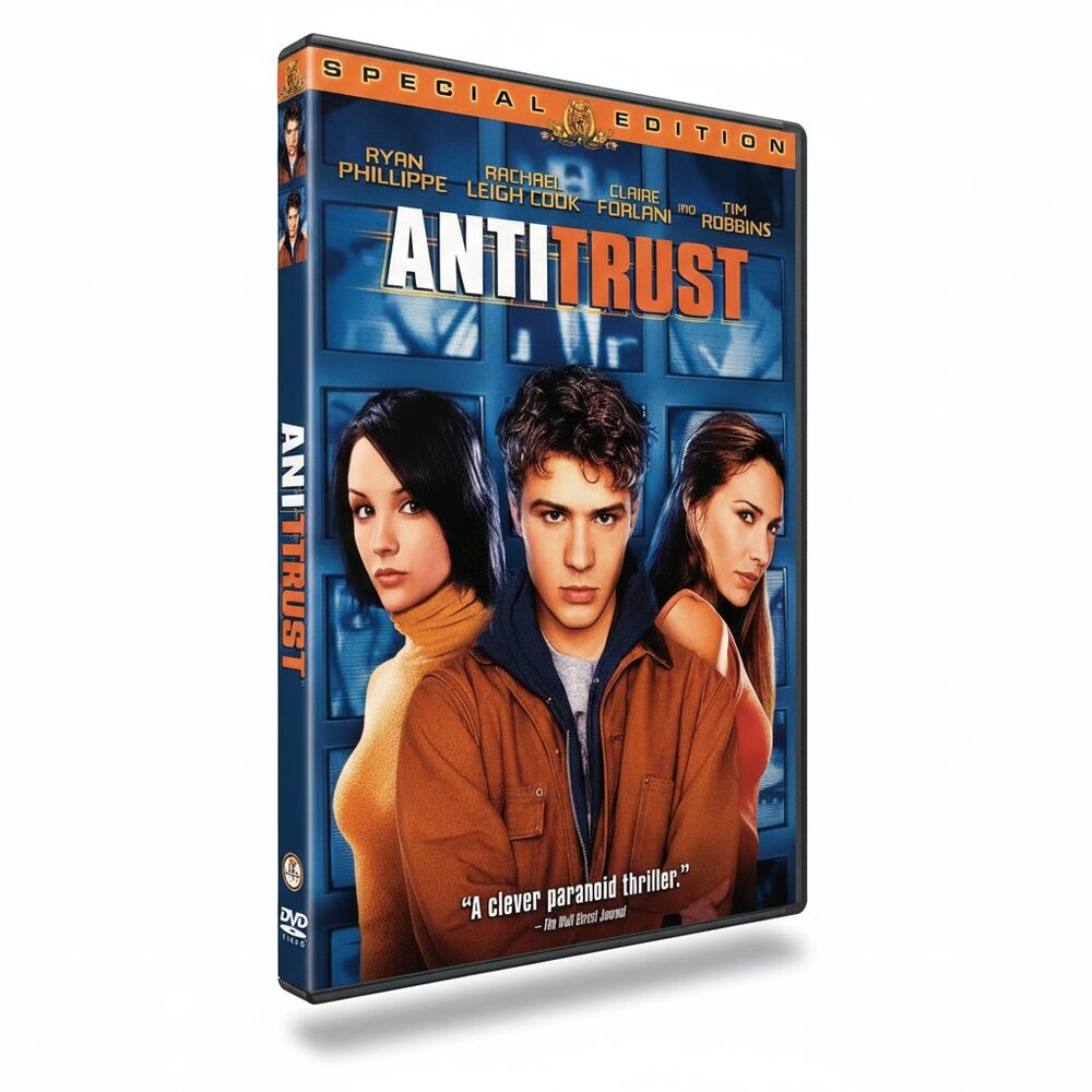 Antitrust 2001 DVD Widescreen Ryan Phillippe Tech Thriller